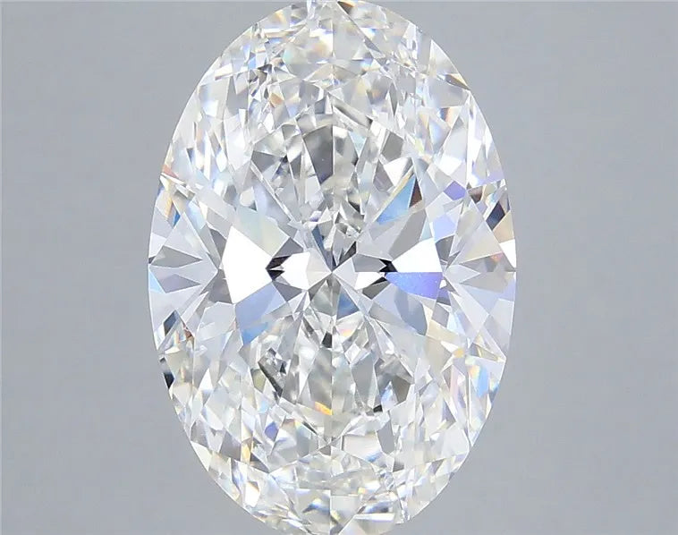 5.08ct Oval Lab Grown Diamond (Colour F, Clarity VVS1, IGI Certified)