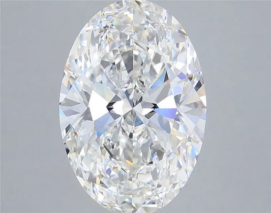 5.08ct Oval Lab Grown Diamond (Colour F, Clarity VVS1, IGI Certified)