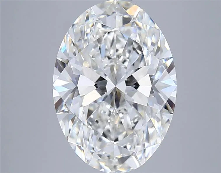 5.08ct Oval Lab Grown Diamond (Colour F, Clarity VVS1, IGI Certified)