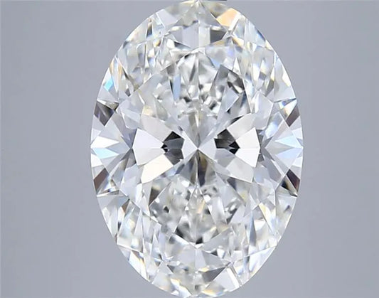 5.08ct Oval Lab Grown Diamond (Colour F, Clarity VVS1, IGI Certified)