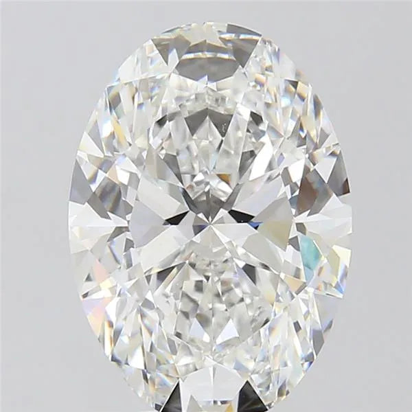 5.08ct Oval Lab Grown Diamond (Colour F, Clarity VVS2, IGI Certified)