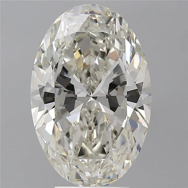 5.08ct Oval Lab Grown Diamond (Colour H, Clarity VVS2, IGI Certified)