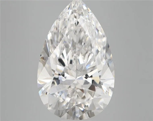 5.08ct Pear Lab Grown Diamond (Colour D, Clarity VVS2, IGI Certified)