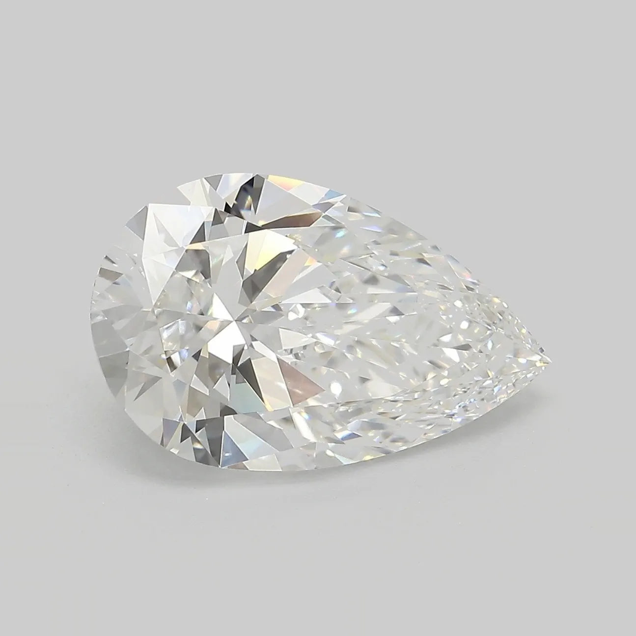 5.08ct Pear Lab Grown Diamond (Colour E, Clarity VVS2, IGI Certified)