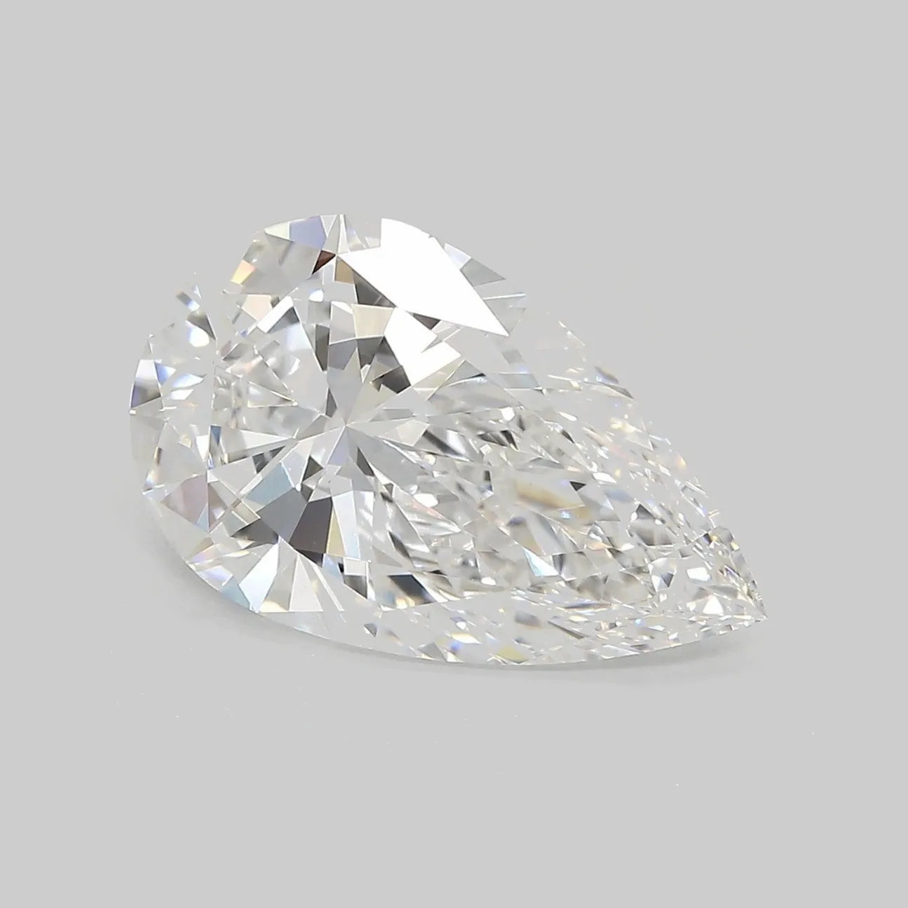 5.08ct Pear Lab Grown Diamond (Colour E, Clarity VVS2, IGI Certified)