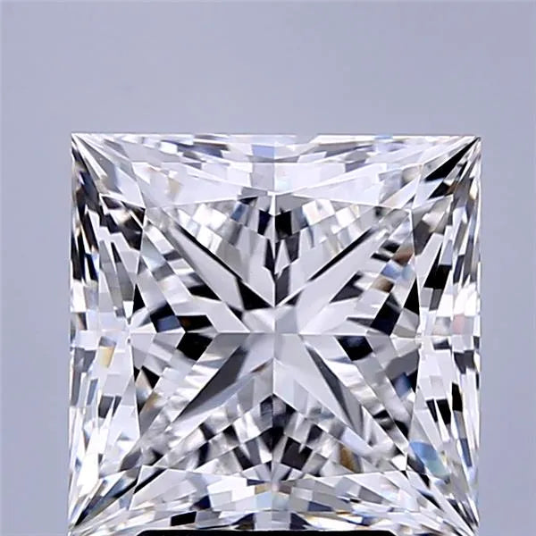 5.08ct Princess Lab Grown Diamond (Colour E, Clarity VVS1, IGI Certified)