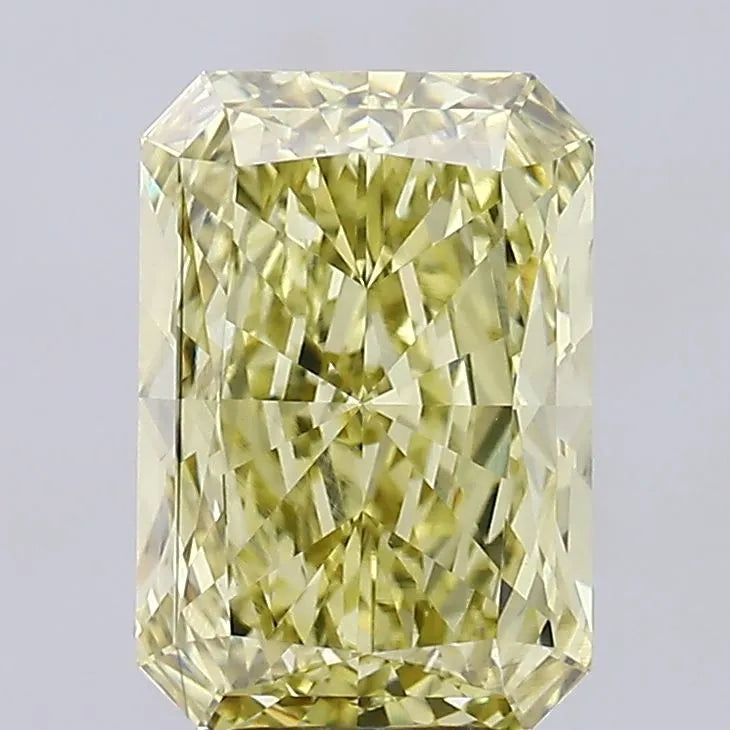 5.08ct Radiant Lab Grown Diamond (Colour Fancy Intense Yellow, Clarity SI1, IGI Certified)