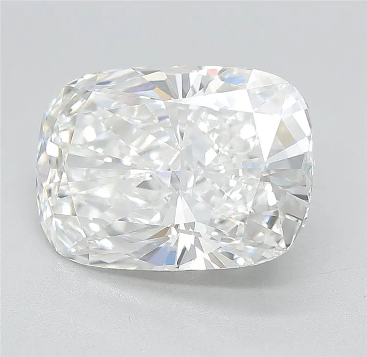 5.09ct Cushion modified Lab Grown Diamond (Colour F, Clarity VVS2, Cut EX, IGI Certified)