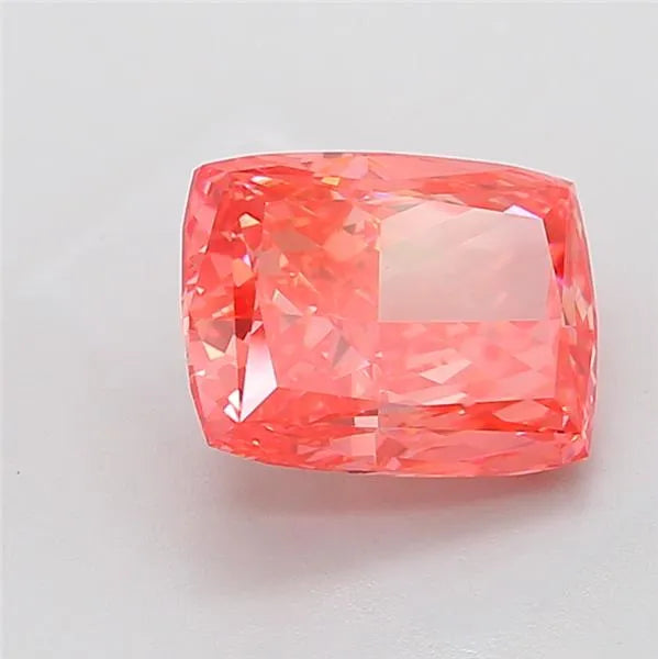 5.09ct Cushion modified Lab Grown Diamond (Colour Fancy Vivid Pink, Clarity VVS2, IGI Certified)