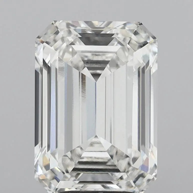 5.09ct Emerald Lab Grown Diamond (Colour F, Clarity VVS2, IGI Certified)