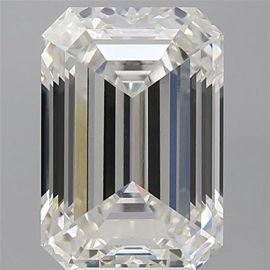 5.09ct Emerald Lab Grown Diamond (Colour F, Clarity VVS2, IGI Certified)