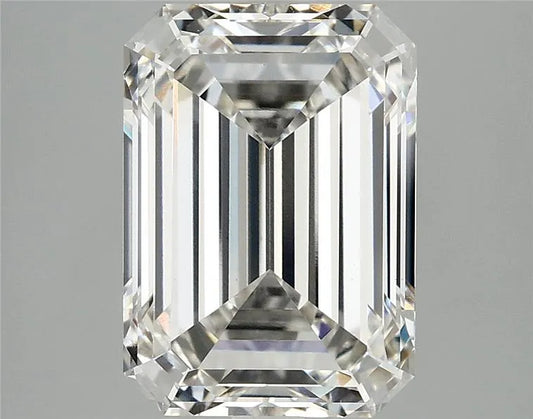 5.09ct Emerald Lab Grown Diamond (Colour H, Clarity VVS2, IGI Certified)
