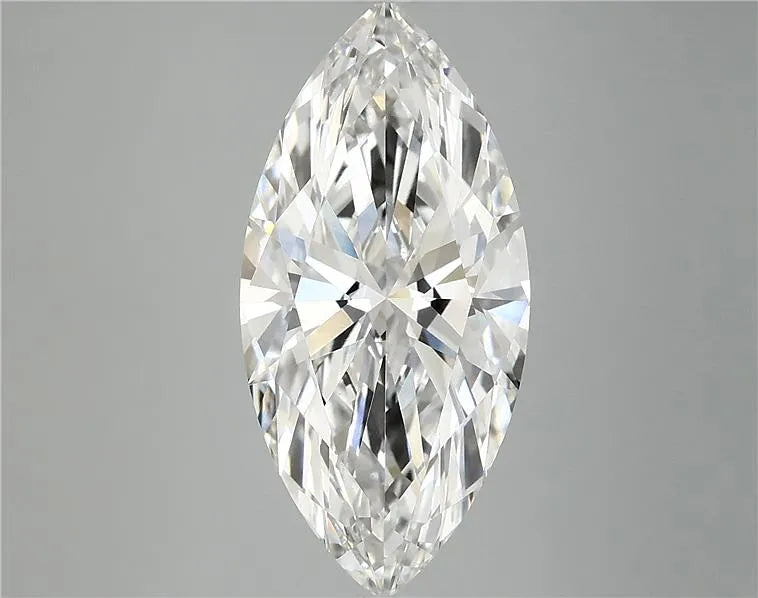 5.09ct Marquise Lab Grown Diamond (Colour F, Clarity VVS2, IGI Certified)