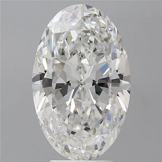 5.09ct Oval Lab Grown Diamond (Colour E, Clarity VVS1, IGI Certified)