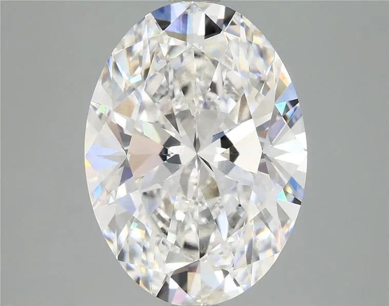 5.09ct Oval Lab Grown Diamond (Colour E, Clarity VVS2, IGI Certified)