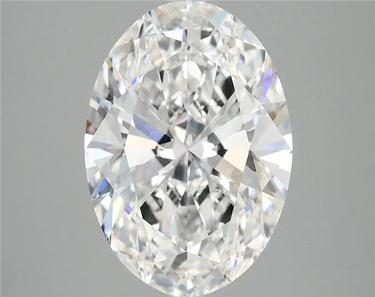 5.09ct Oval Lab Grown Diamond (Colour E, Clarity VVS2, IGI Certified)