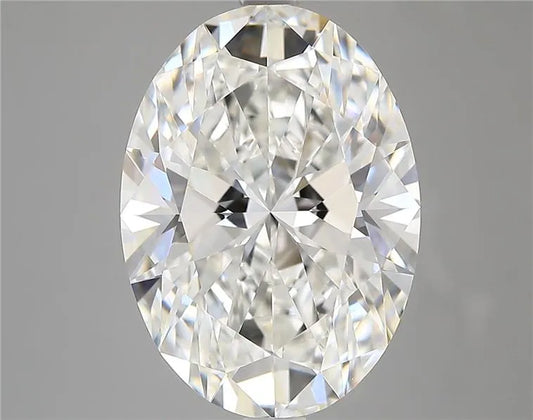 5.09ct Oval Lab Grown Diamond (Colour E, Clarity VVS2, IGI Certified)