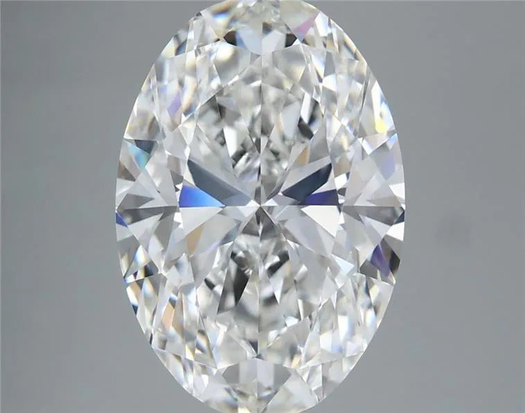 5.09ct Oval Lab Grown Diamond (Colour F, Clarity VVS2, IGI Certified)