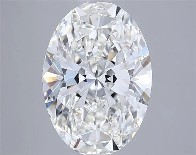 5.09ct Oval Lab Grown Diamond (Colour F, Clarity VVS2, IGI Certified)