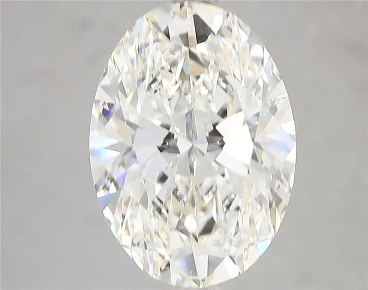 5.09ct Oval Lab Grown Diamond (Colour H, Clarity VVS2, IGI Certified)