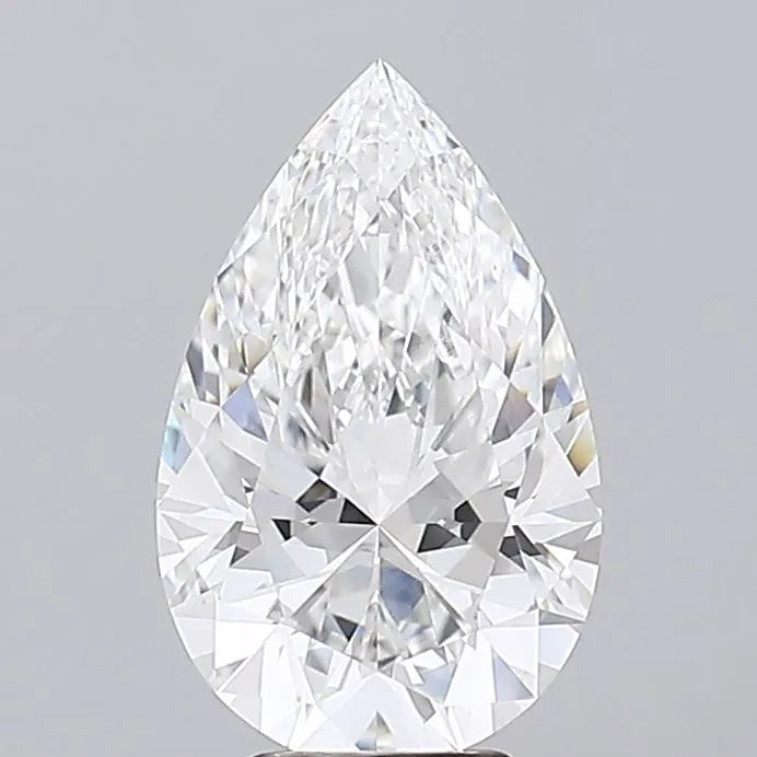 5.09ct Pear Lab Grown Diamond (Colour E, Clarity VVS2, IGI Certified)