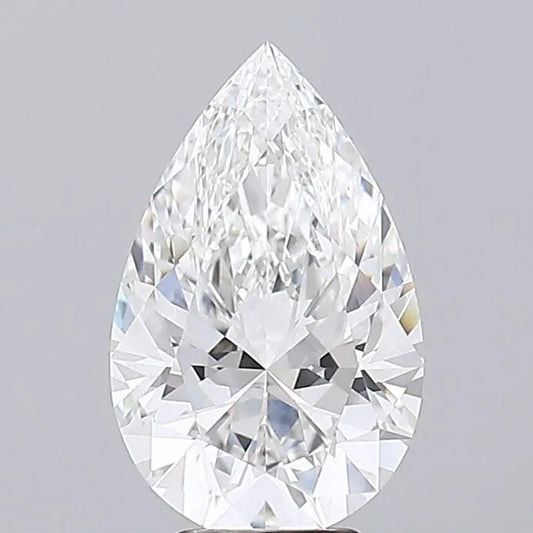5.09ct Pear Lab Grown Diamond (Colour E, Clarity VVS2, IGI Certified)