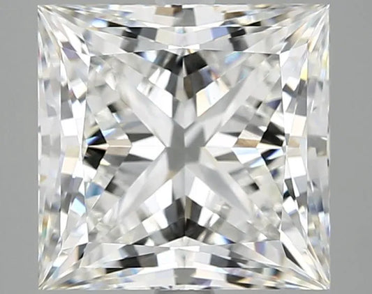 5.09ct Princess Lab Grown Diamond (Colour E, Clarity VVS2, IGI Certified)