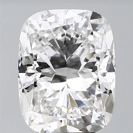 5.10ct Cushion modified Lab Grown Diamond (Colour D, Clarity VVS2, IGI Certified)