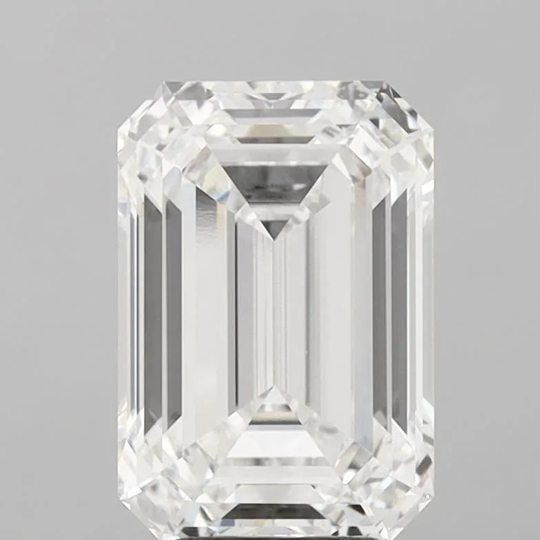 5.10ct Emerald Lab Grown Diamond (Colour E, Clarity VVS2, IGI Certified)