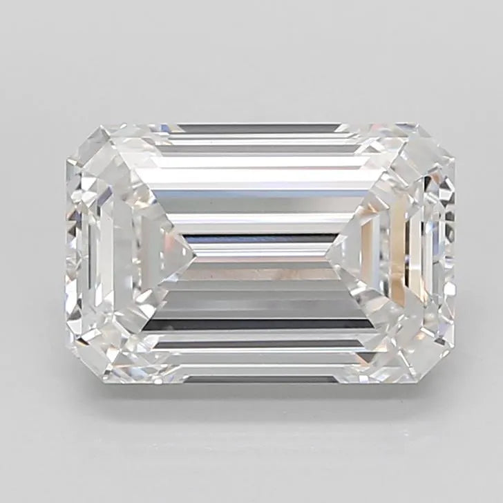 5.10ct Emerald Lab Grown Diamond (Colour E, Clarity VVS2, IGI Certified)