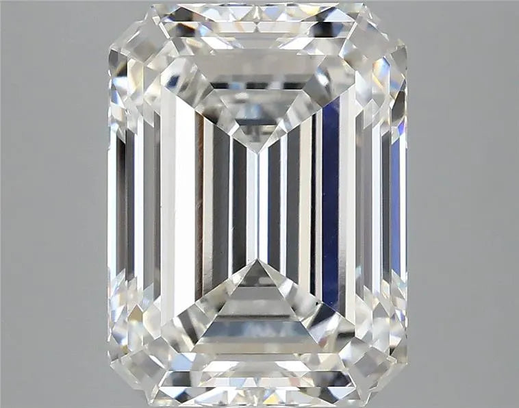 5.10ct Emerald Lab Grown Diamond (Colour F, Clarity VS1, IGI Certified)