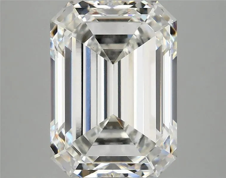 5.10ct Emerald Lab Grown Diamond (Colour F, Clarity VVS2, IGI Certified)