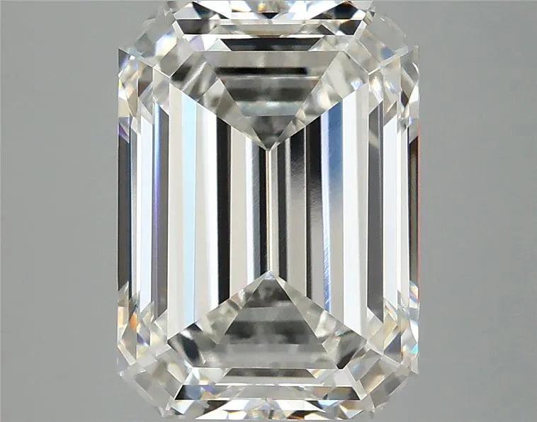 5.10ct Emerald Lab Grown Diamond (Colour F, Clarity VVS2, IGI Certified)