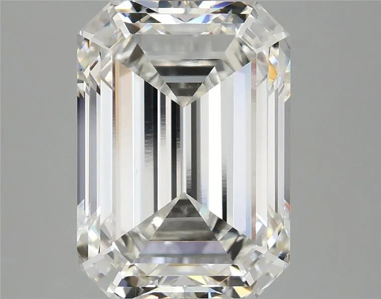 5.10ct Emerald Lab Grown Diamond (Colour F, Clarity VVS2, IGI Certified)