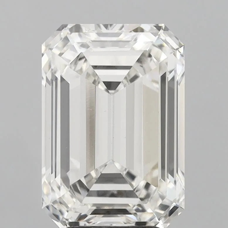 5.10ct Emerald Lab Grown Diamond (Colour G, Clarity VVS2, IGI Certified)