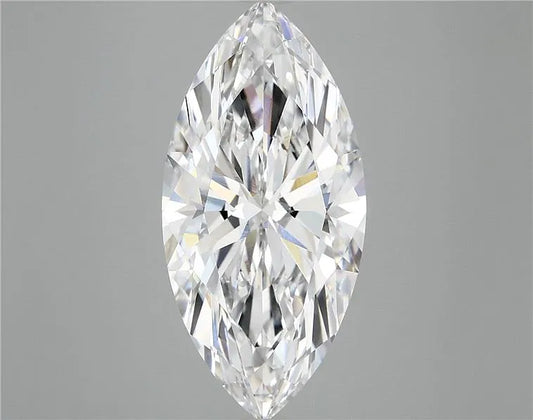 5.10ct Marquise Lab Grown Diamond (Colour D, Clarity VVS2, IGI Certified)
