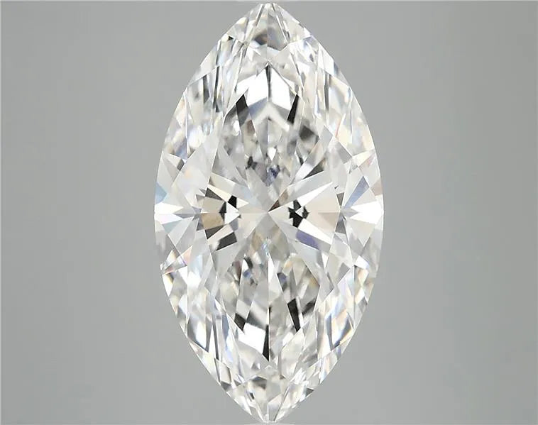 5.10ct Marquise Lab Grown Diamond (Colour F, Clarity VVS2, IGI Certified)