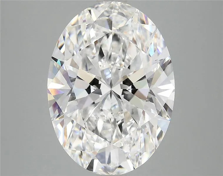 5.10ct Oval Lab Grown Diamond (Colour D, Clarity VVS2, IGI Certified)