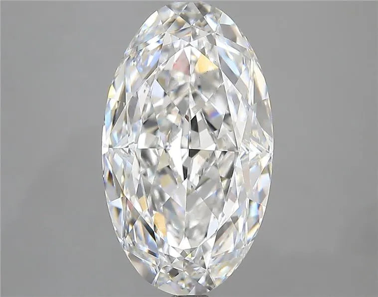 5.10ct Oval Lab Grown Diamond (Colour E, Clarity VS1, IGI Certified)