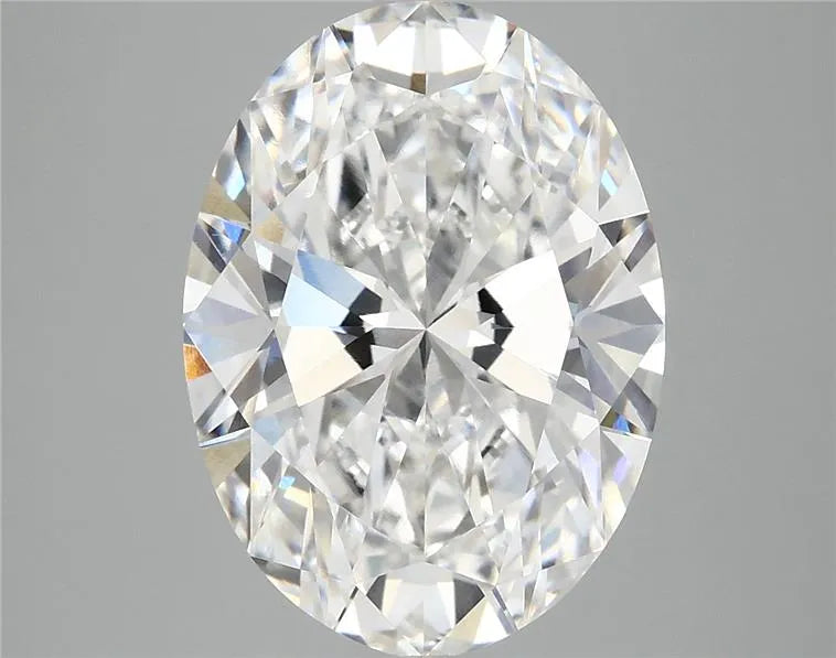 5.10ct Oval Lab Grown Diamond (Colour E, Clarity VVS2, IGI Certified)