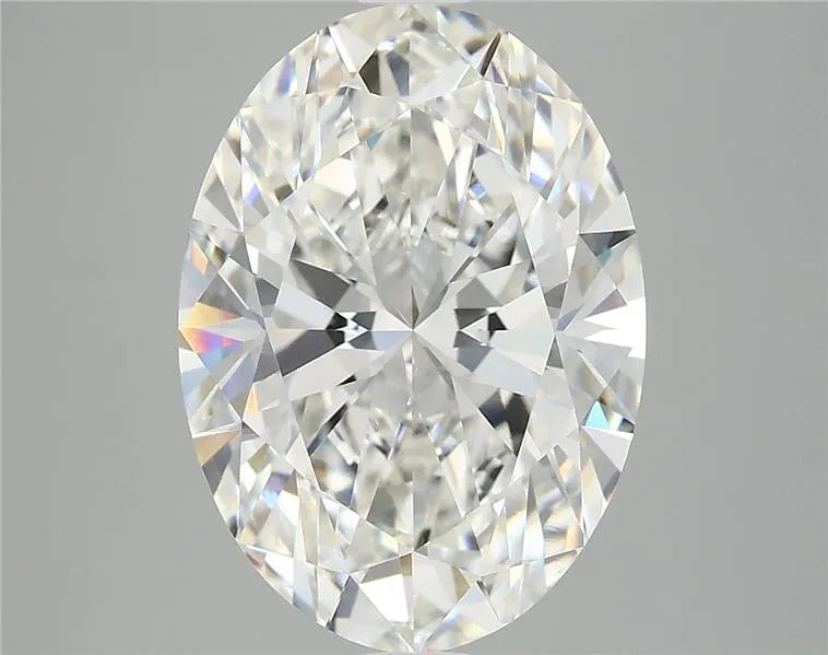 5.10ct Oval Lab Grown Diamond (Colour F, Clarity VVS2, IGI Certified)