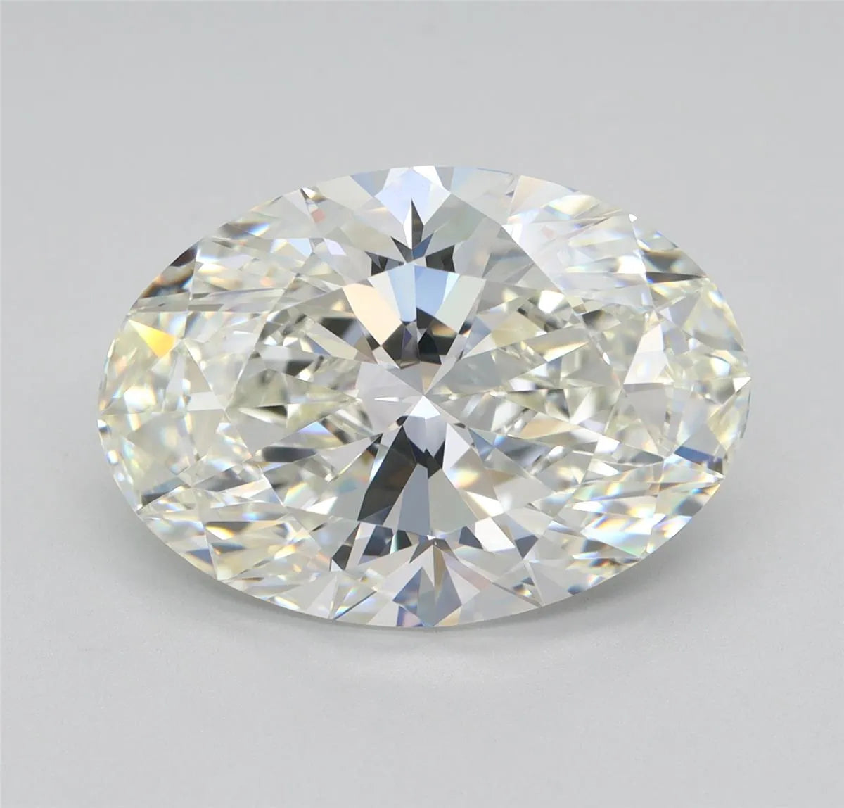 5.10ct Oval Lab Grown Diamond (Colour H, Clarity VS1, IGI Certified)
