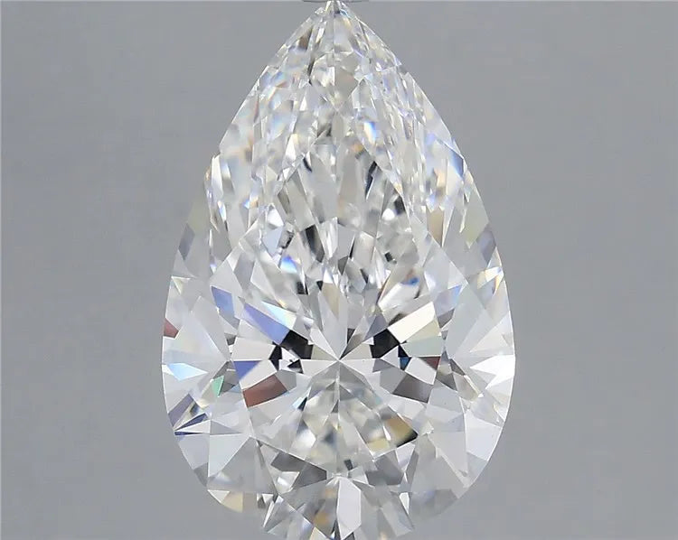 5.10ct Pear Lab Grown Diamond (Colour E, Clarity VVS2, IGI Certified)