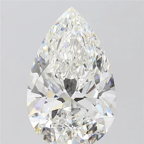 5.10ct Pear Lab Grown Diamond (Colour F, Clarity VVS2, IGI Certified)