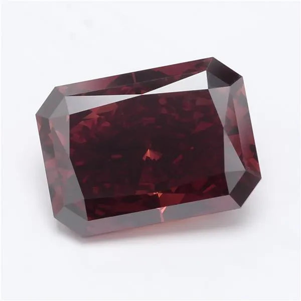 5.10ct Radiant Lab Grown Diamond (Colour Fancy Orangey Brown, Clarity VS2, IGI Certified)