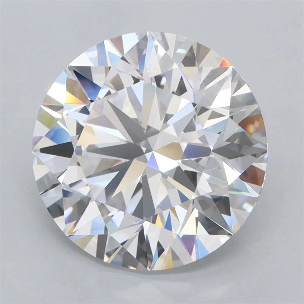 5.10ct Round Lab Grown Diamond (Colour D, Clarity FL, Cut ID, IGI Certified)