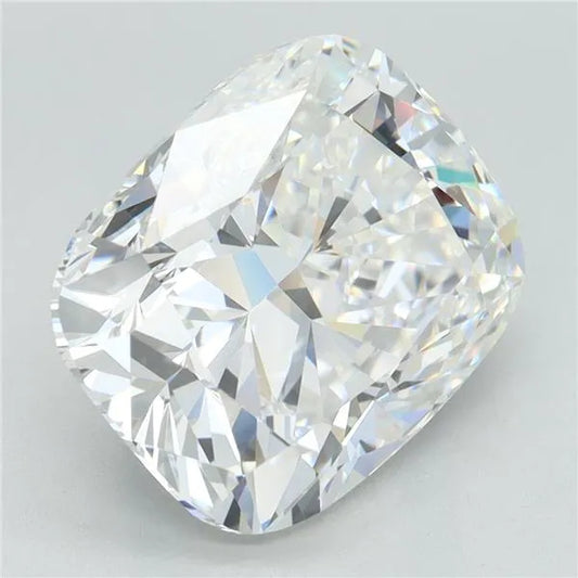 5.11ct Cushion modified Lab Grown Diamond (Colour E, Clarity VVS1, IGI Certified)