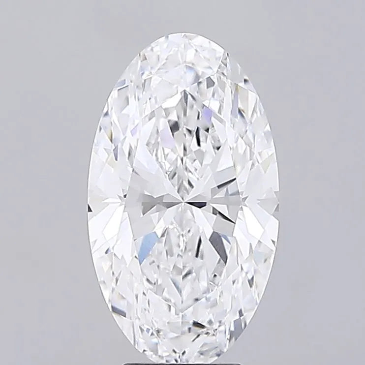 5.11ct Oval Lab Grown Diamond (Colour D, Clarity VVS1, IGI Certified)