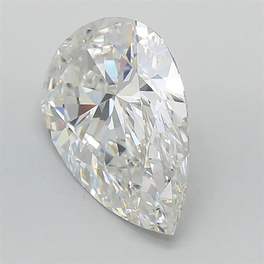 5.11ct Pear Lab Grown Diamond (Colour F, Clarity VS1, IGI Certified)