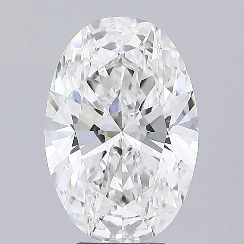 5.12ct Oval Lab Grown Diamond (Colour E, Clarity VVS1, IGI Certified)